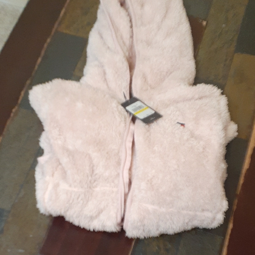 Tommy Hilfiger Pink Fuzzy Hoodie